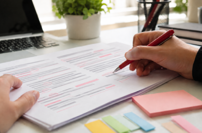 Editing and proofreading
